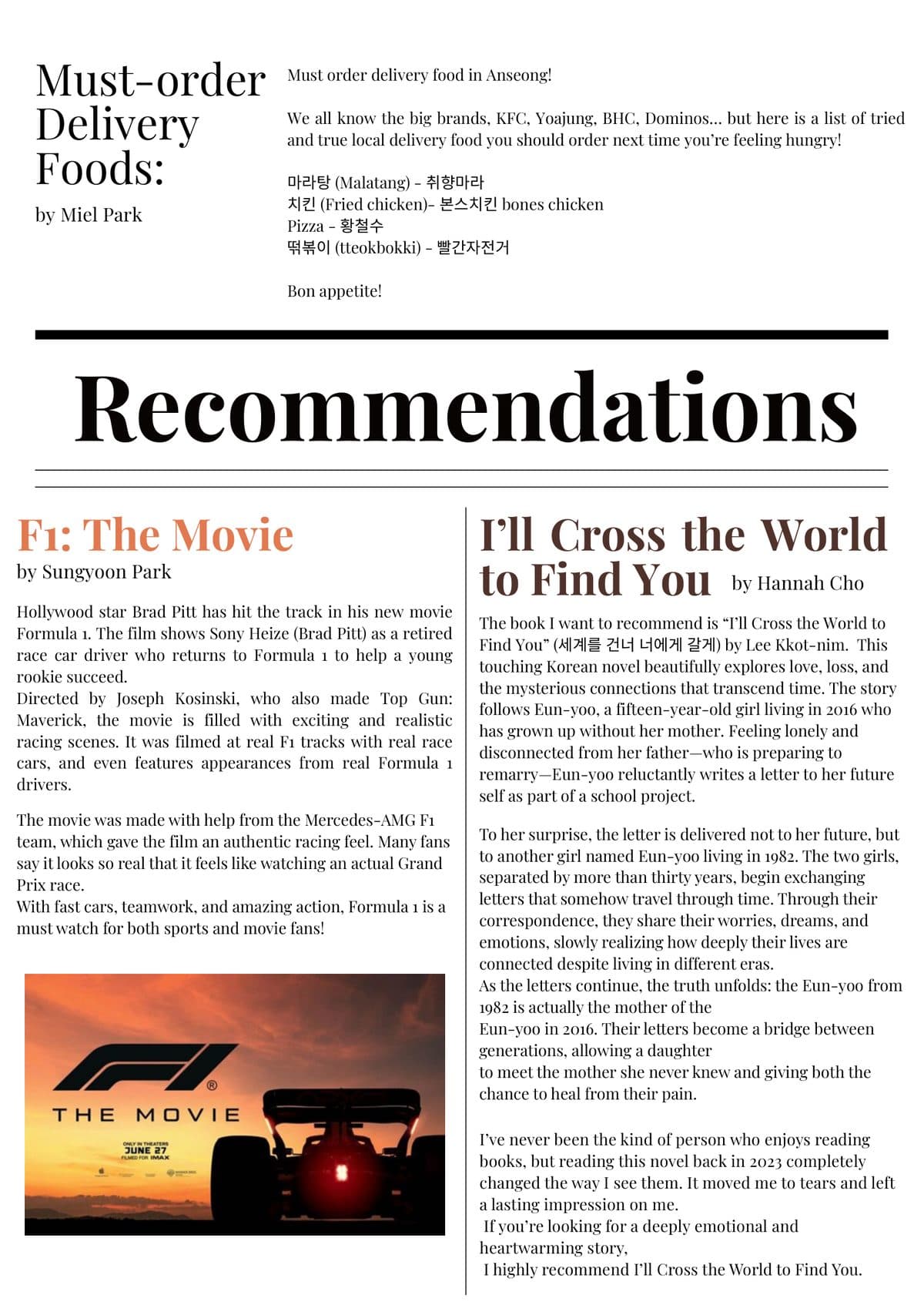 Page 3 of Valor Times Volume 3. No.20